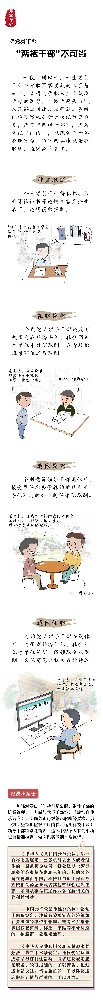 漫畫(huà)說(shuō)紀(jì) |“兩棲干部”不可當(dāng)